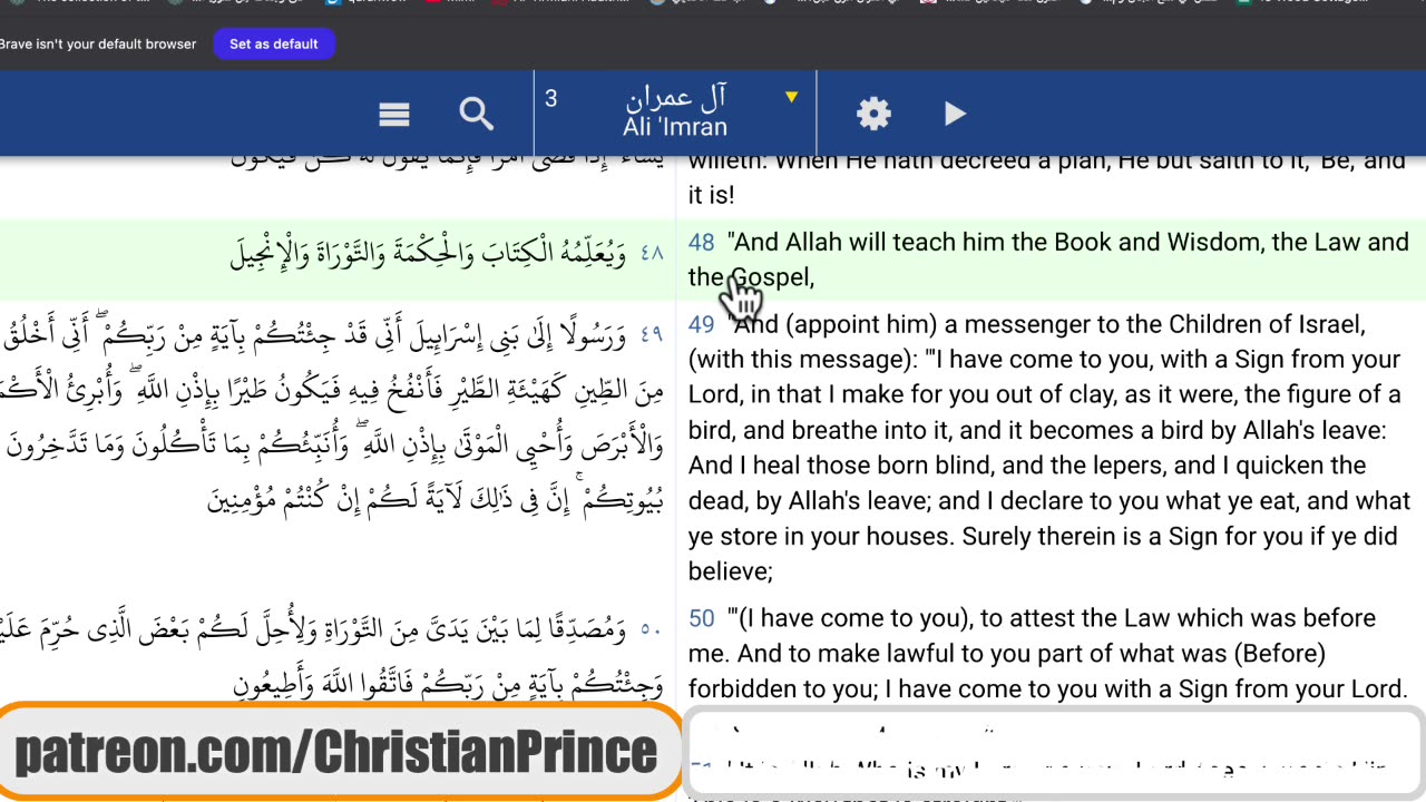 Christian prince You cannot follow Jesus and you are a pervert