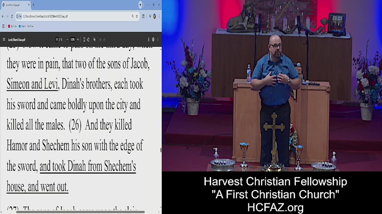 Sunday Morning Live - Jacob and Shechem