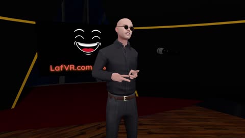 The same set with 2 different crowds [VR stand up comedy]