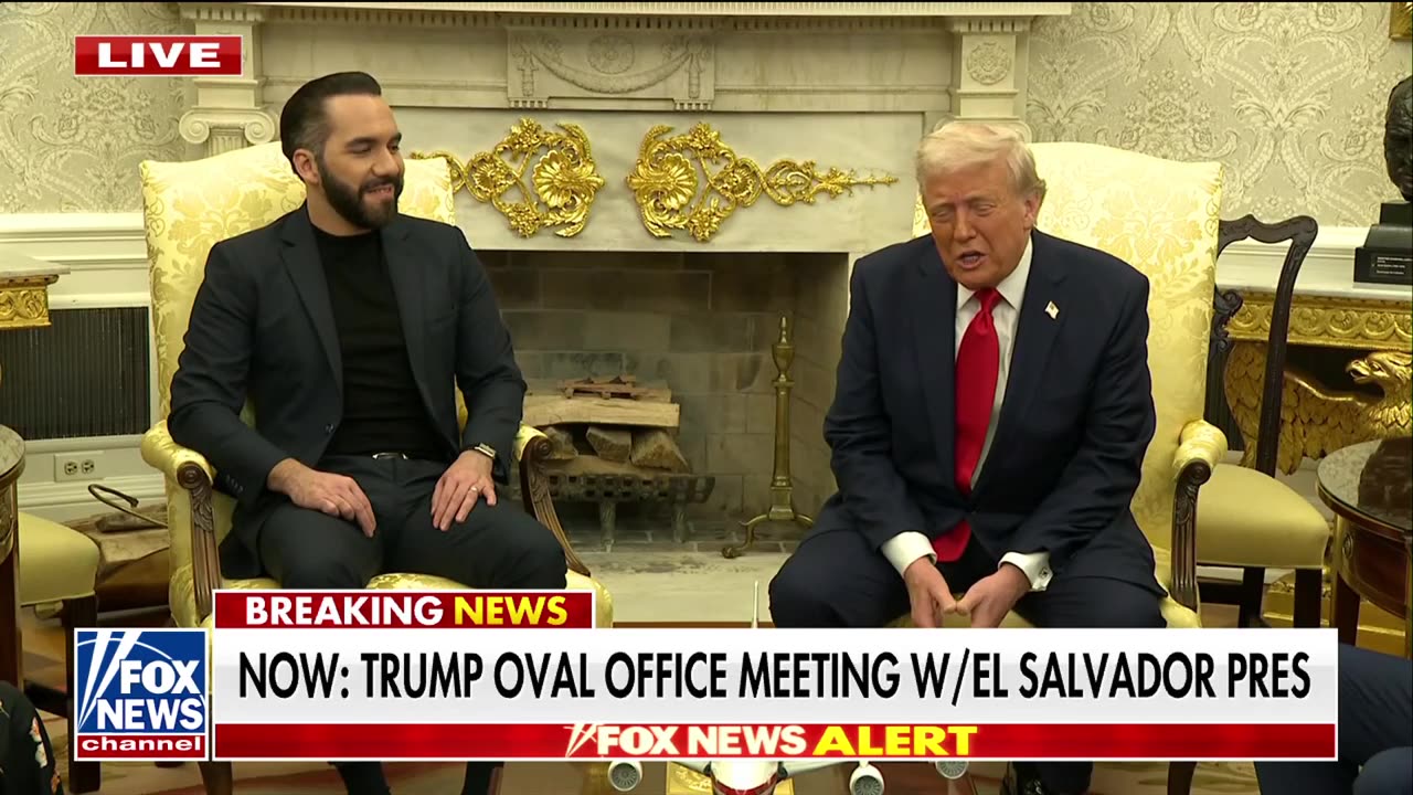 'IT'S CRAZY': Trump asks El Salvador president about men in women's sports