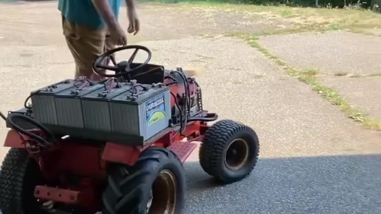 Case 222 with battery electric conversion