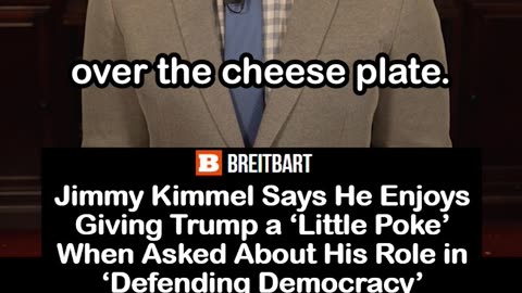 Jimmy Kimmel Says He Enjoys Giving Trump a ‘Little Poke’
