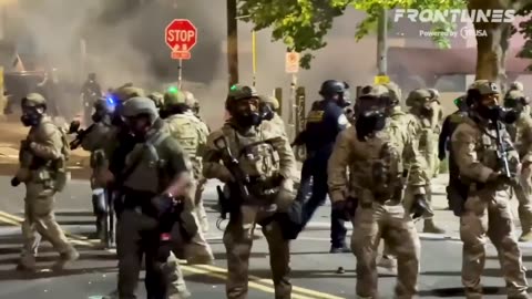 Oregon Portland anti-ICE riot crushed by federal agents