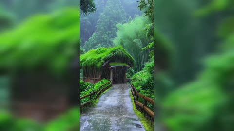 Heavy Rain & Thunderstorm For Relaxing Beat Insomnia, Reduce Stress & Anxiety, sleep #rainsounds