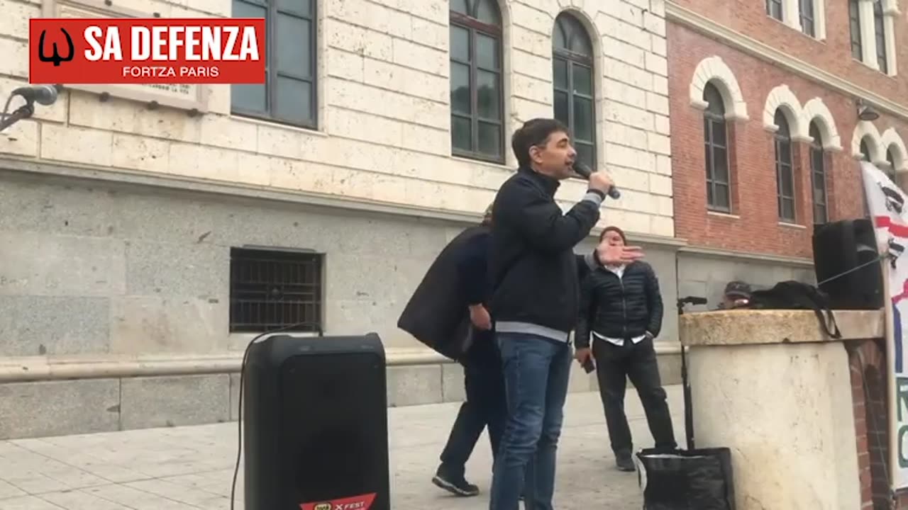 Manifestazione Cagliari Stop ReArm Europe