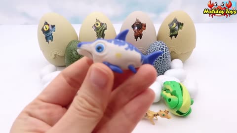 Hide Green Egg in Yellow Box House From Lion Attack