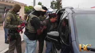 Man fleeing immigration raid in California fatally struck by vehicle
