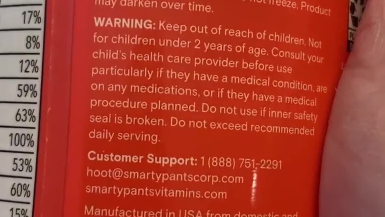 🍓 SmartyPants Kids Multivitamin Gummies