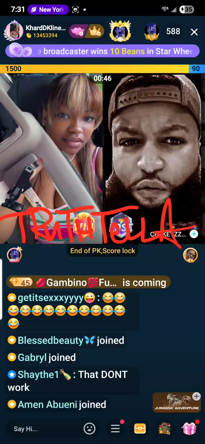 PRETTY TEETEE COUSIN KHARDDECLINED LINED WITH BRANDON KEYZZ READING TEETEE FOR FILTH