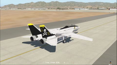 the Dryden F-14B Tomcat - tested on Ubuntu 24 LTS in 2025 -