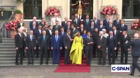 President Zelensky wore a suit at the NATO Summit.