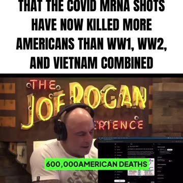 Covid Vaccines have now officially killed more Americans than WW1, WW2 & Vietnam Wars combined