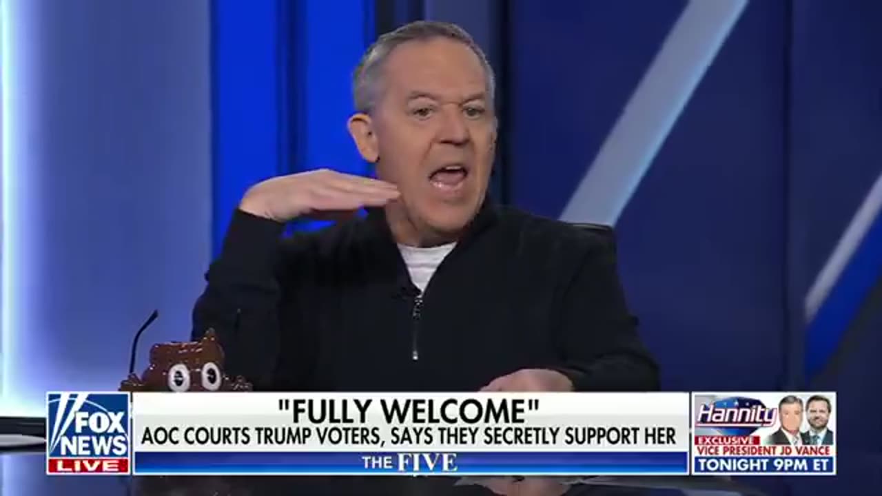 Greg Gutfeld fires back PERFECT response to AOC's insane claim about what MAGA supporters tell her