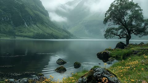 Enchanting Celtic Flute in the Mountain Wilderness