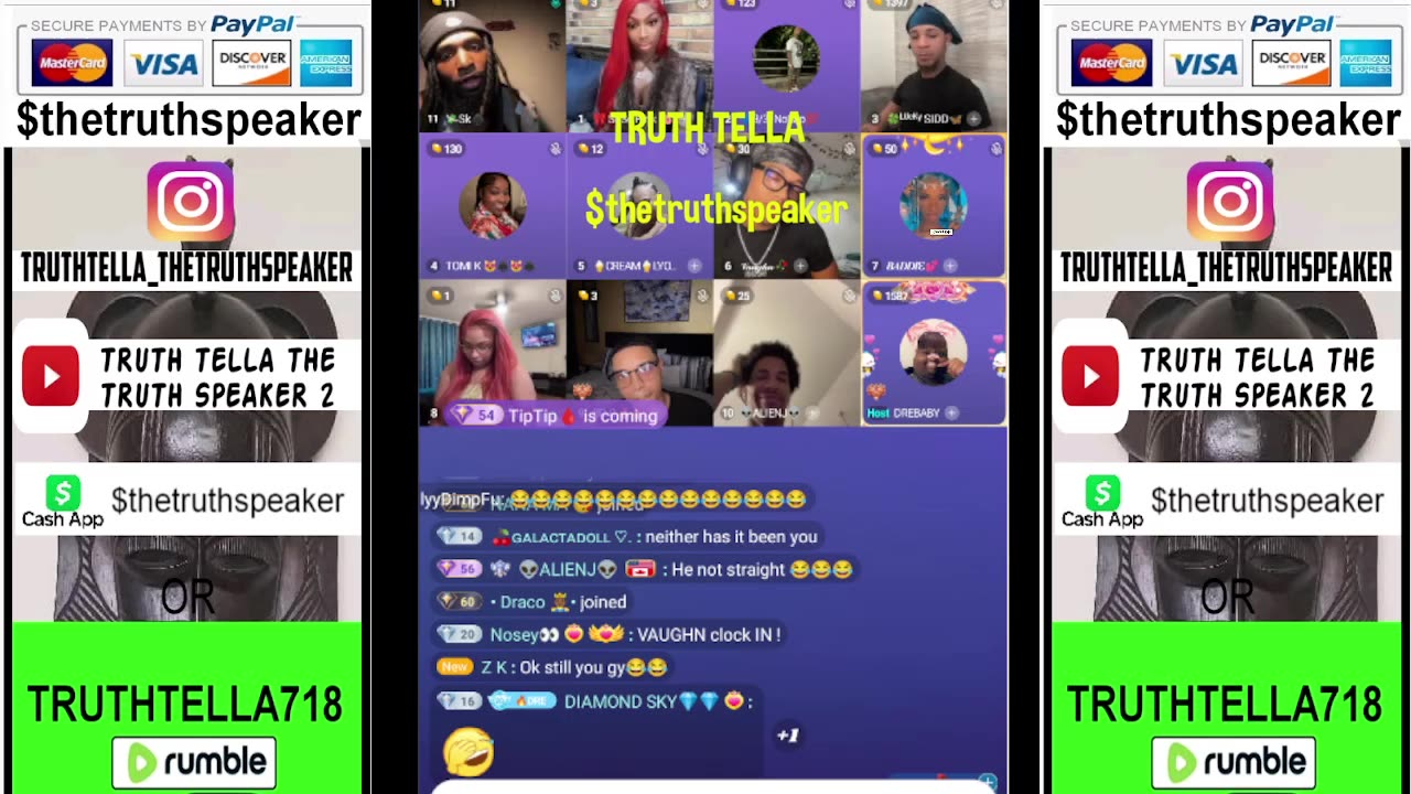 DREBABY 3RD SHIFT BEGGING PANEL WITH QUEEN TOMIKAY & MORE