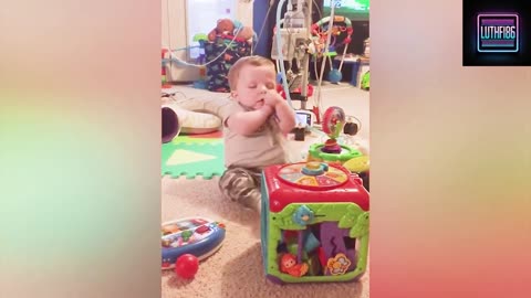 Funny Babies in Action