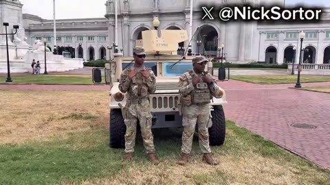 IT’S OFFICIAL: National Guard troops are now ARMED in the streets of DC