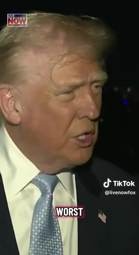 Trump - I found Tucker to be GOOD… he can interview whoever the hell he wants