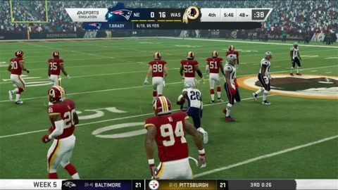 Redskins , New England patriots