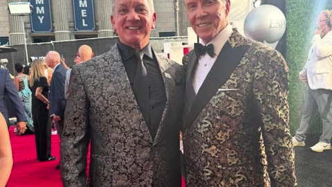 Bruce Buffer and Michael Buffer Reunited at the 2025 ESPYs