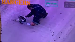 🤯 Near Pokrovsk, a local drunkard used his bare hands to neutralize a Russian fiber-optic FPV