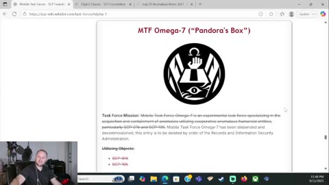 SCP Foundation - MTFs
