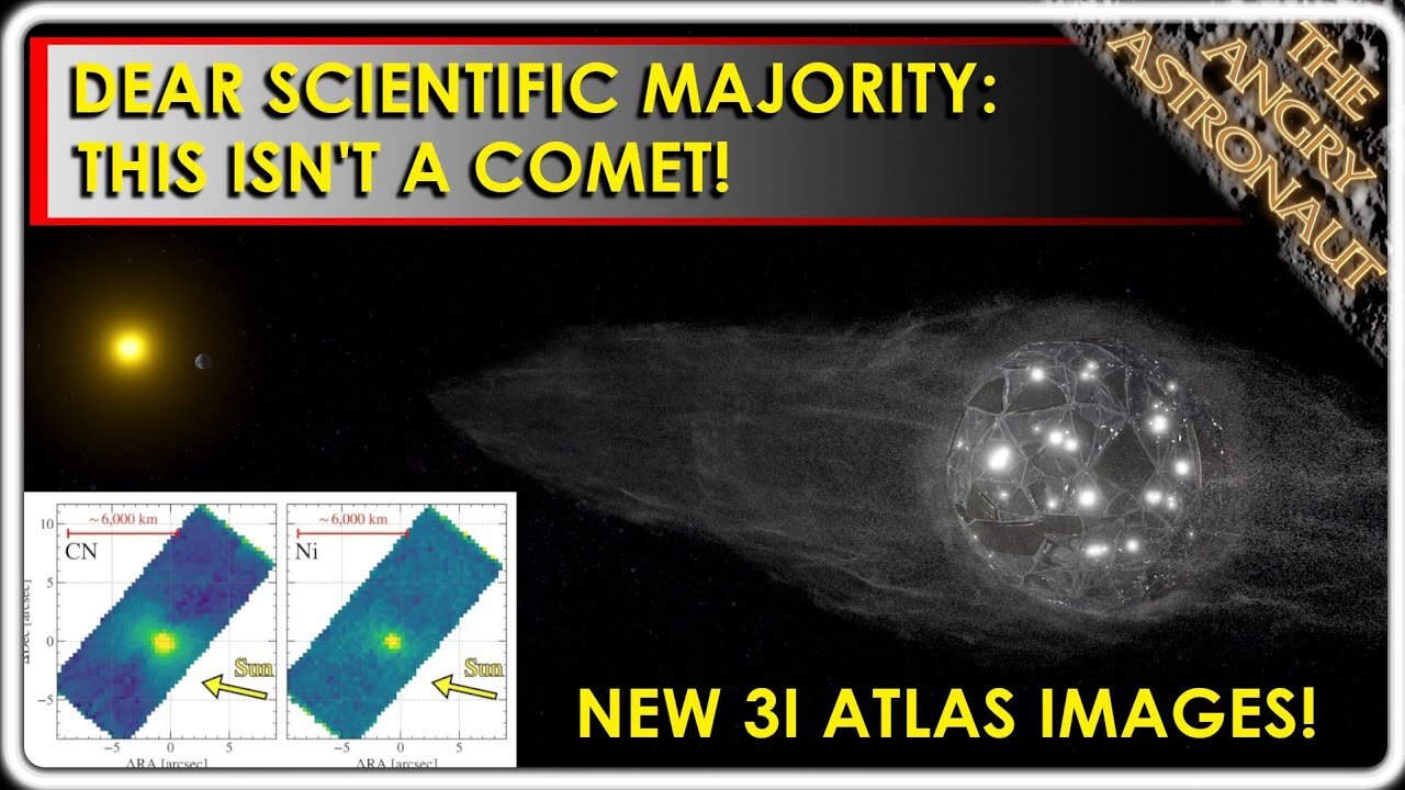 New 3I Atlas images unveiled! This thing isn't a comet!