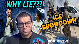 Influencers LIE about Candace & Charlie. I.C.E. smacks down protestors. TC 09/19/25