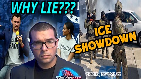 Influencers LIE about Candace & Charlie. I.C.E. smacks down protestors. TC 09/19/25