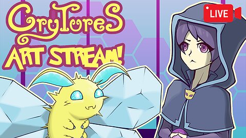 Vtuber Draws Fake Pokemon For DnD | Crytures TTRPG