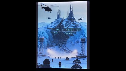 Spacecraft frozen in Greenland