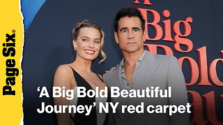 Margot Robbie, Colin Farrell, and more hit up 'A Big Bold Beautiful Journey' red carpet