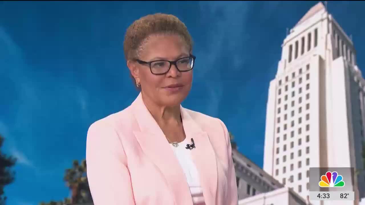 L.A. Mayor Karen Bass Says Trump Addressing Crime in D.C. Is ‘Going After Young Black & Brown Youth’