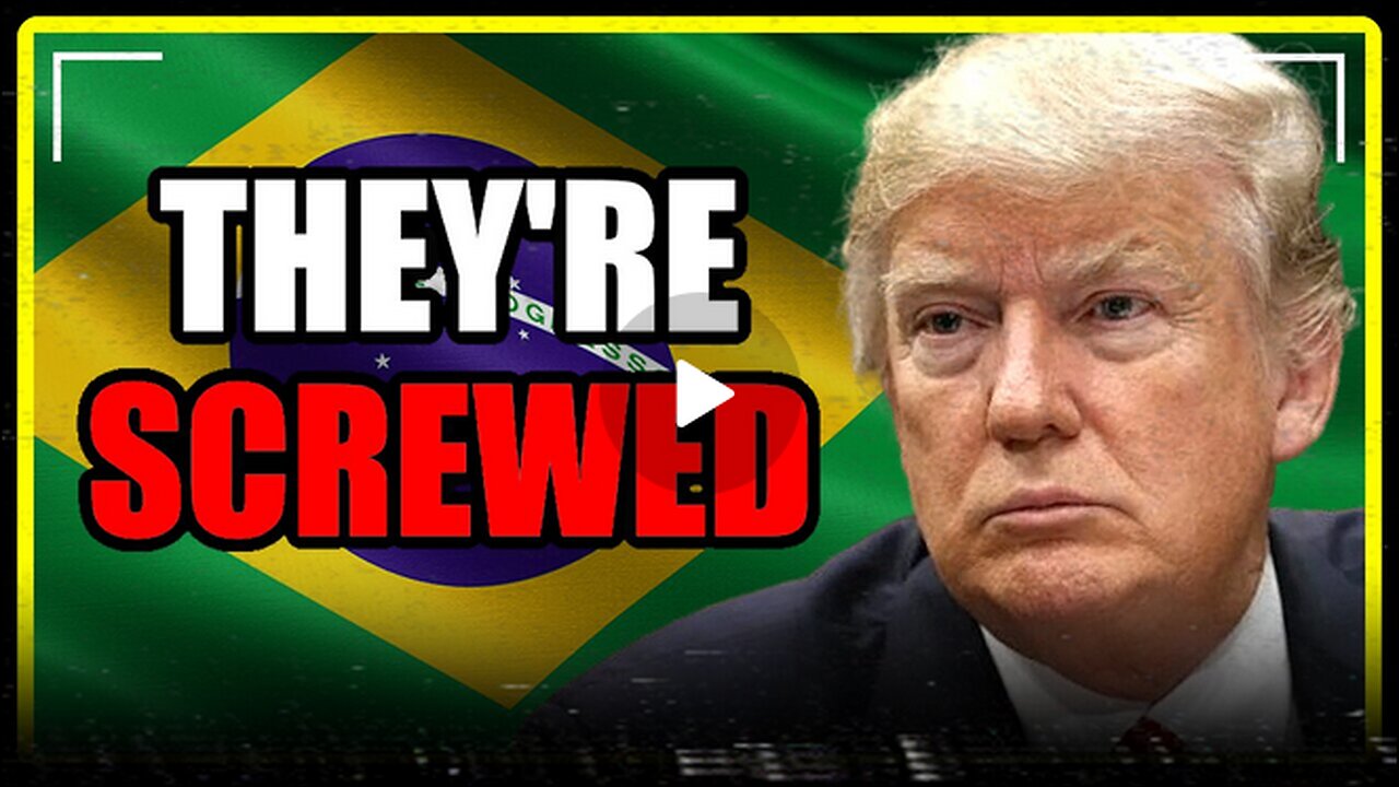 Brazil just FOUND OUT...50% tariff on communism