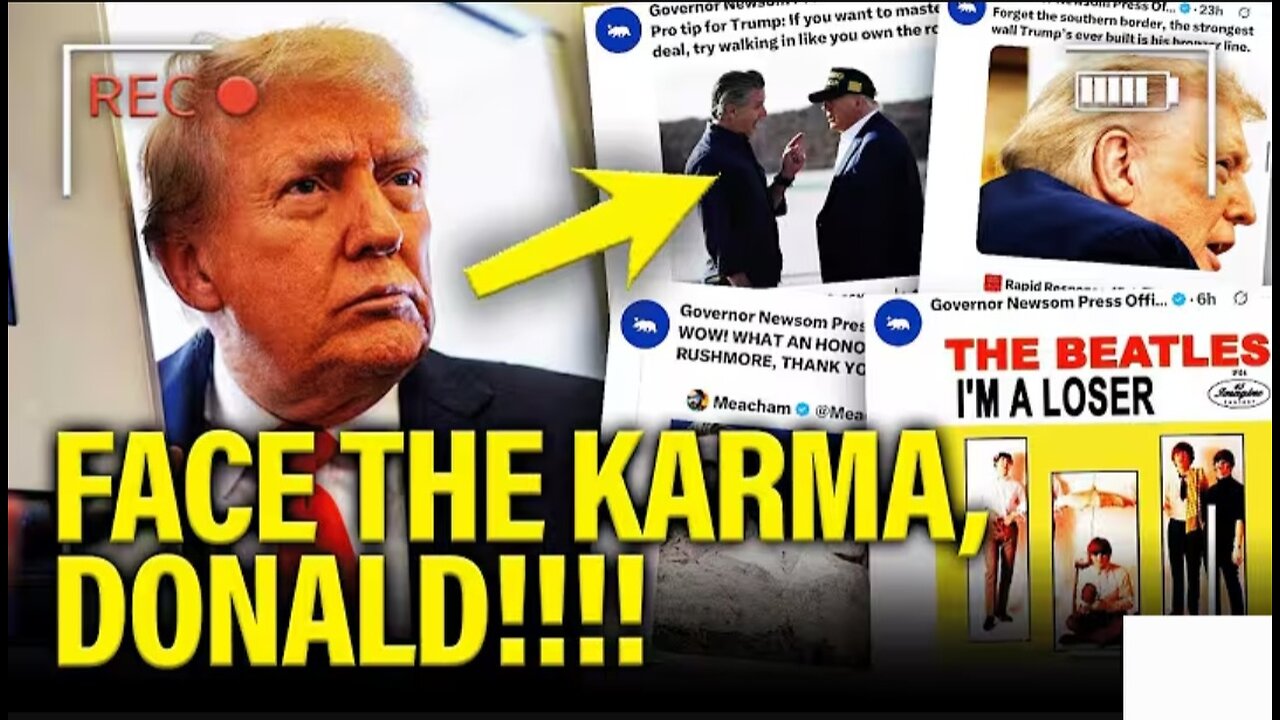 PANICKED Trump gets TASTE of his OWN MEDICINE in PUBLIC