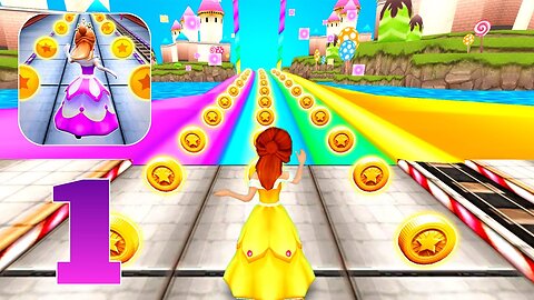 Princess Run Game - Gameplay Walkthrough | Part 1 (Android, iOS)