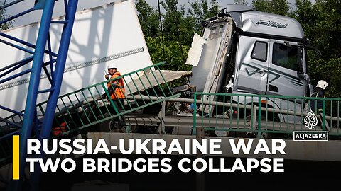 Two bridges collapsed on a train in western Russia_ officials blame Ukraine for explosions
