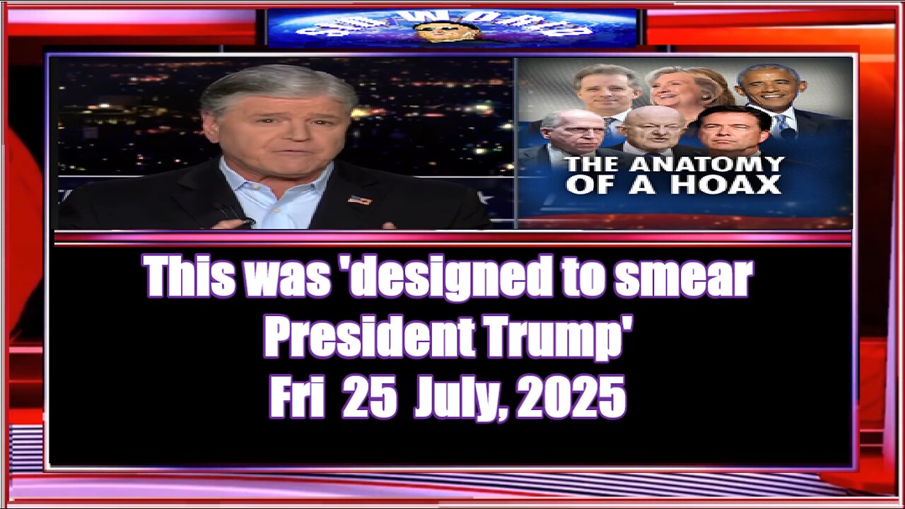This was 'designed to smear President Trump'