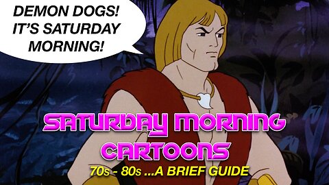 Saturday Morning Cartoons: Gen X edition!