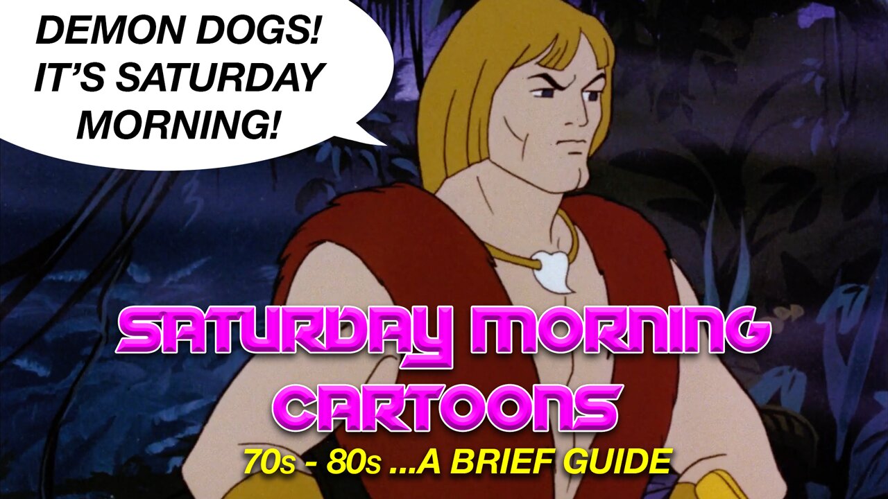 Saturday Morning Cartoons: Gen X edition!