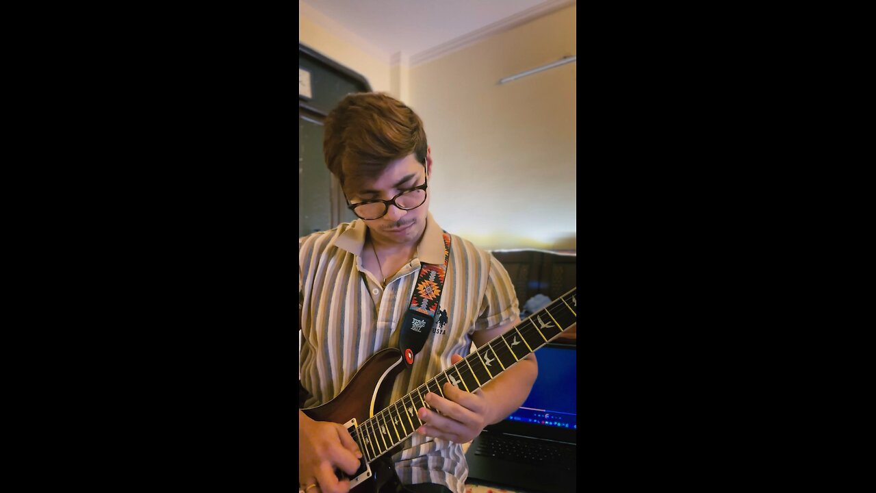 Adding guitars to this Bollywood track