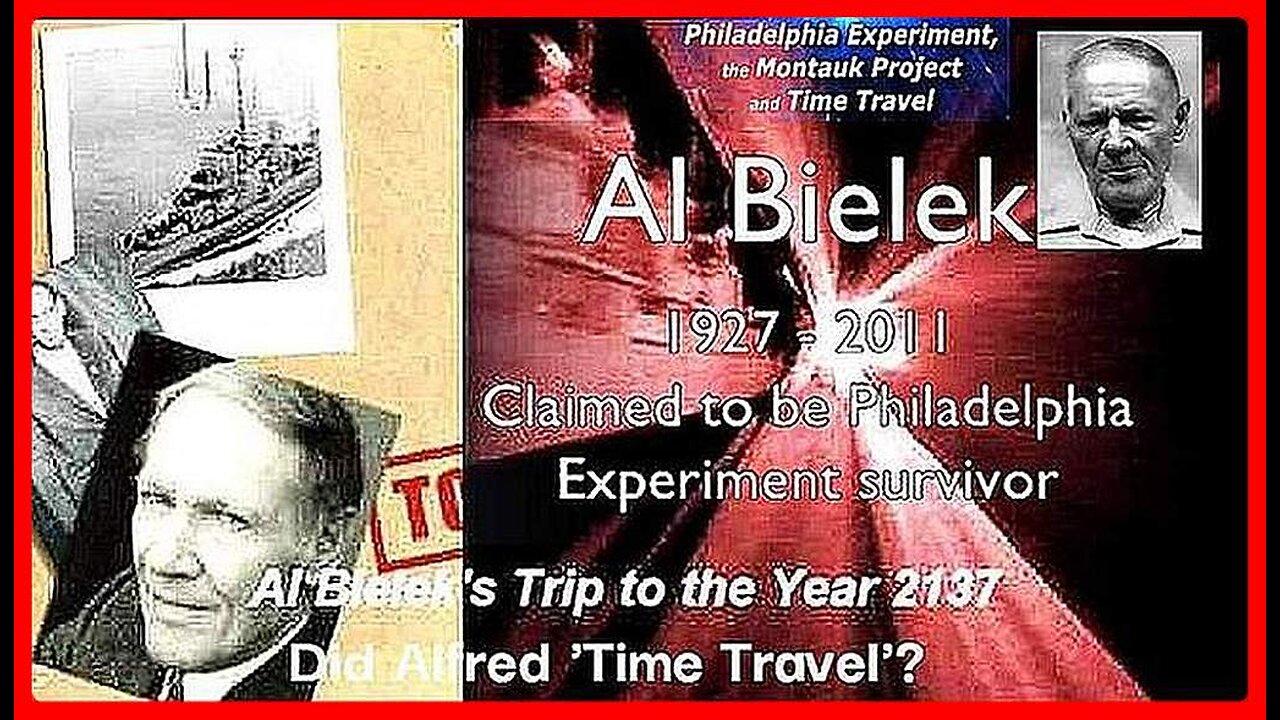 'Philadelphia Experiment, Montauk Project, and Time Travel' • Alfred "Al" Bielek(1923-2011) •🕞3h 2m