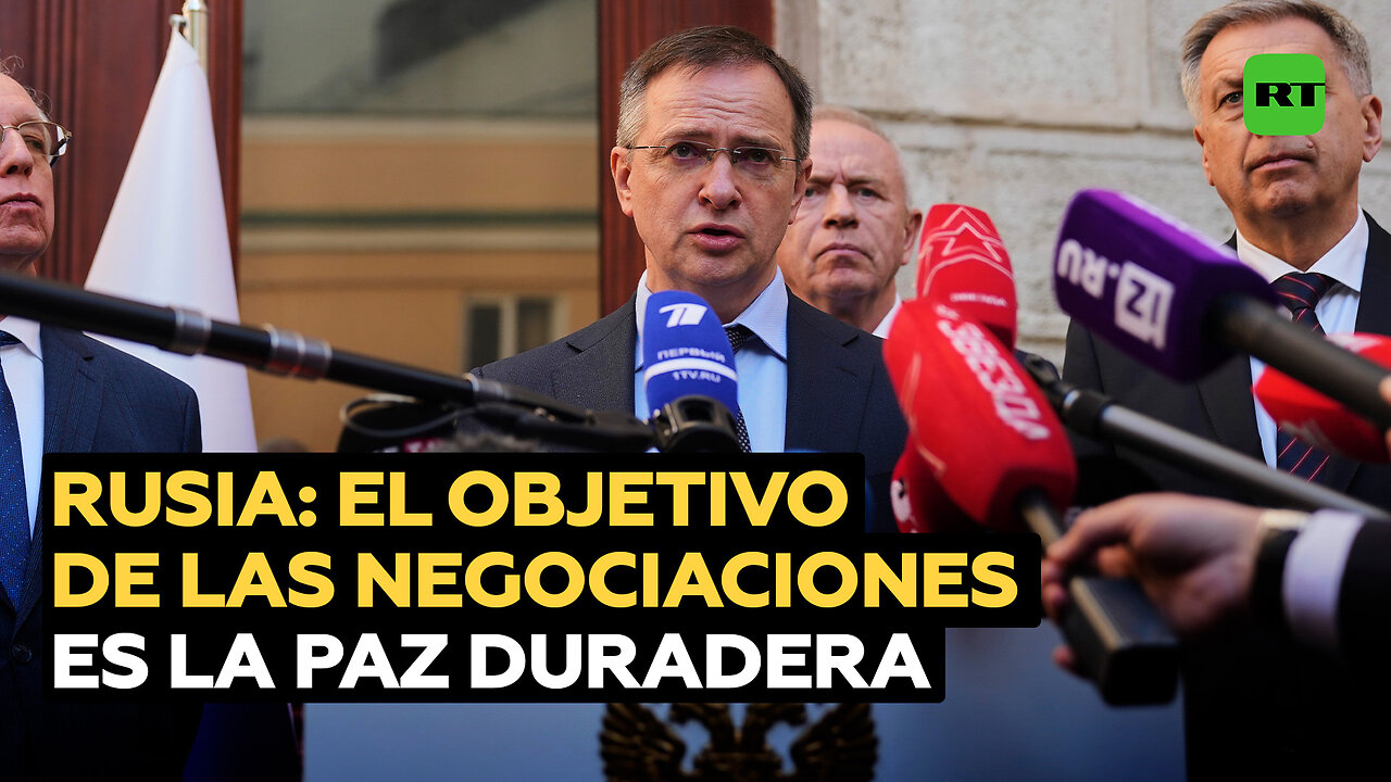 Rusia quiere alcanzar una paz duradera en Ucrania, dice el jefe de la delegación de Moscú