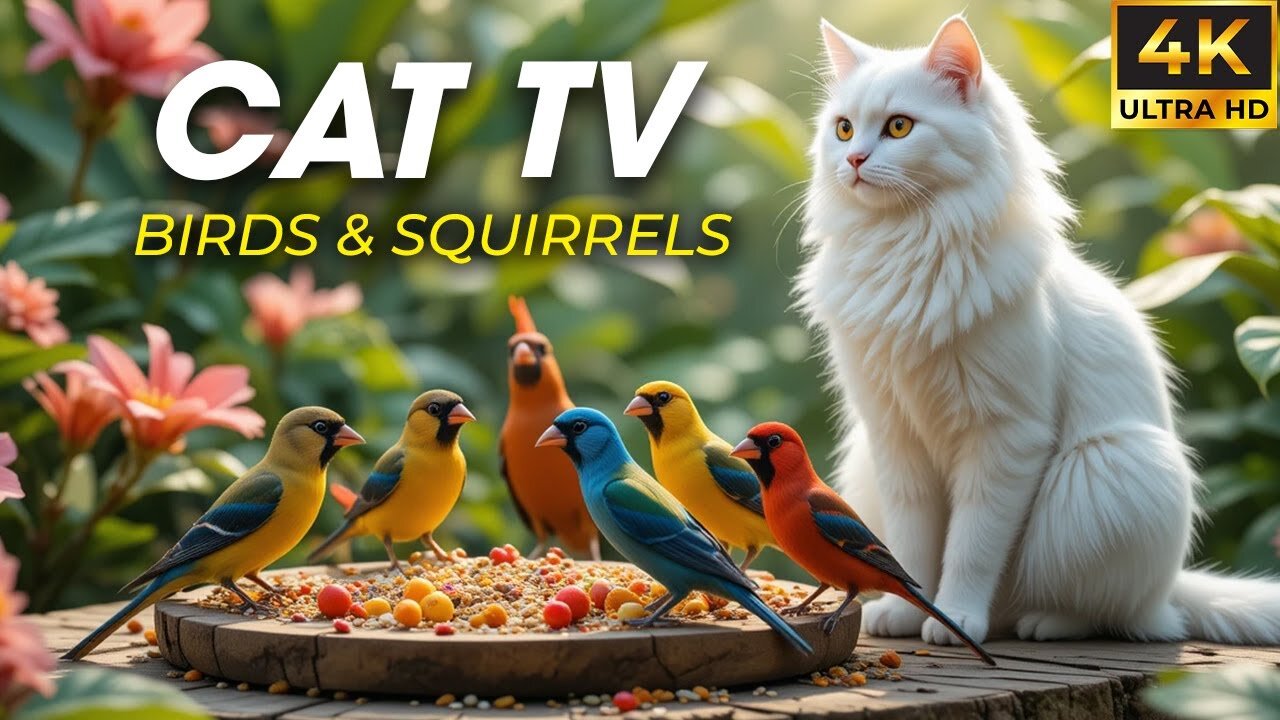 Video for Cats to Watch Bird – Keep Your Cat Entertained for Hours - CatTV Central