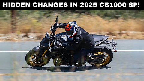 2025 Honda CB1000 Hornet SP Review 🇺🇸 | Insane Value Naked Bike!