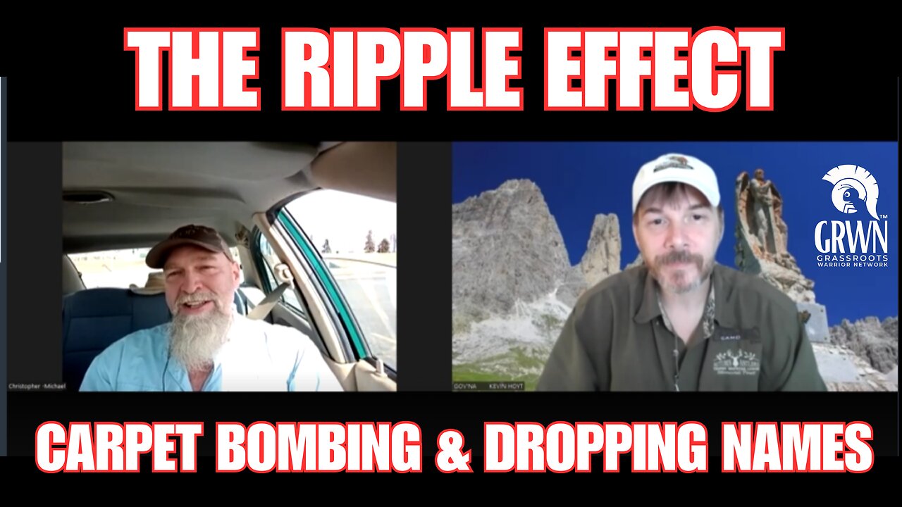 REPEAT Series - The Ripple Effect - #02 Alaska Arrests! - Carpet bombing and dropping names