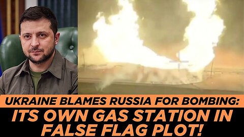 Putin bombs own gas pipeline to sabotage peace deal?