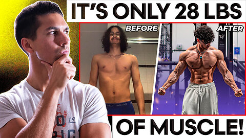 How Hussein Farhat's 60 LB Transformation COULD be NATURAL – Fake Natty Weight Gain Explained!
