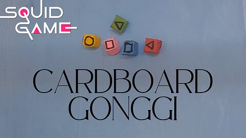 How to Make Gonggi with Cardboard | Traditional Korean Game DIY