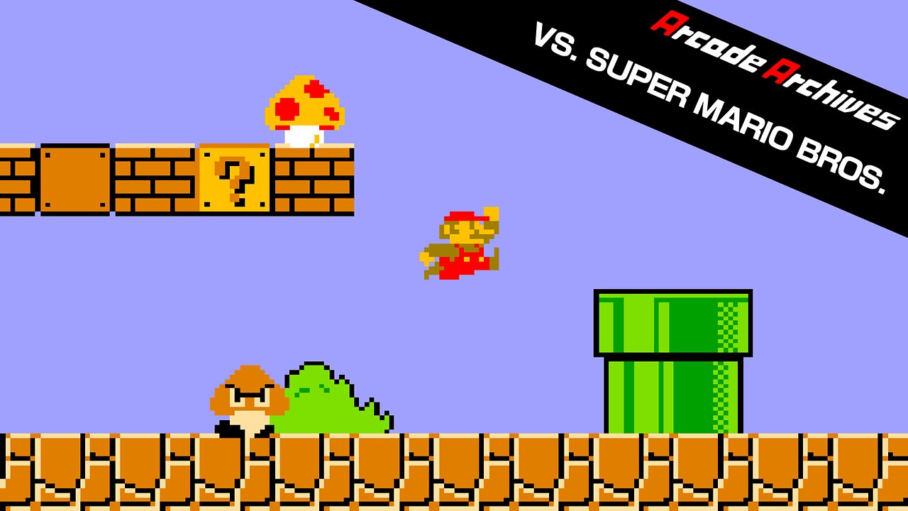 Arcade Archives: VS. Super Mario Bros. HD Gameplay (Nintendo Switch)